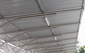 installing Hurcott metal roofing